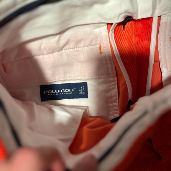 polo golf eclectic grandpa coastal holiday halloween orange vintage cuddly cords - Picture 5 of 7